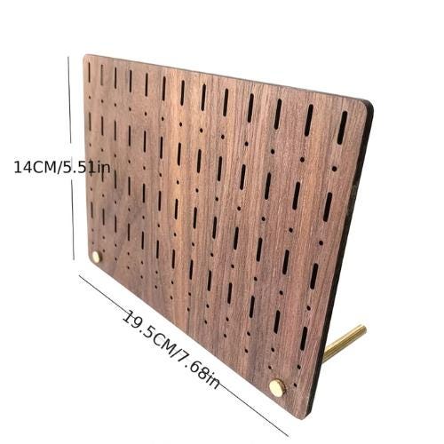 Baroque Wooden Jewelry Organizer Set: Luxury Necklace & Ring Holder,Vanity Organizer