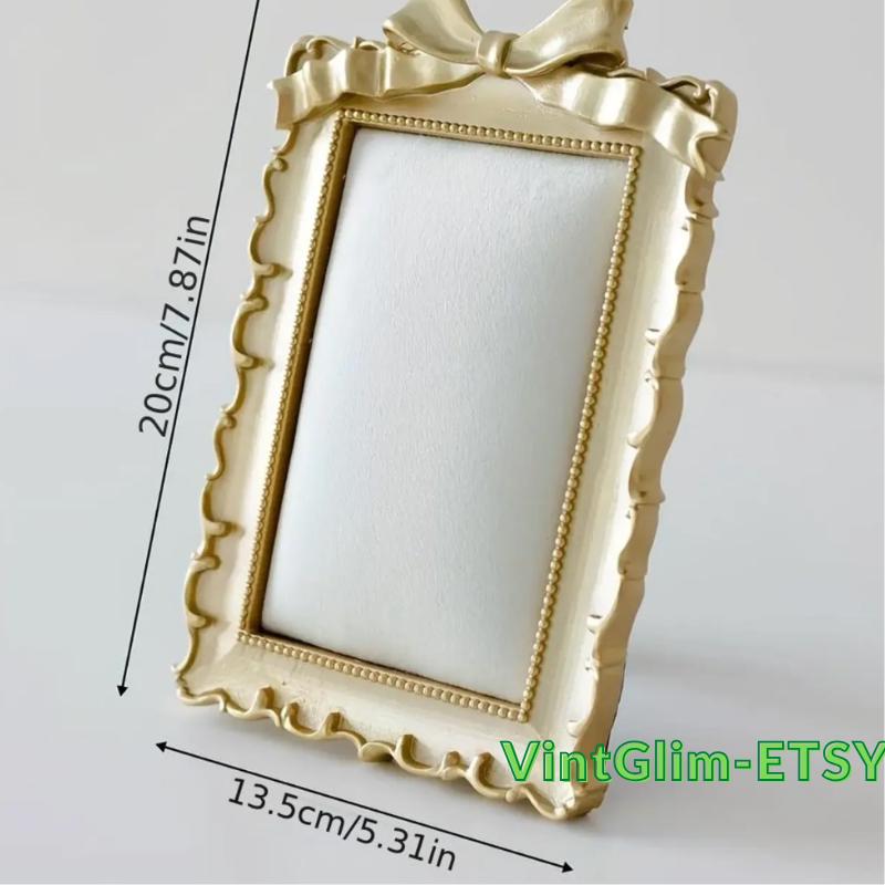 Baroque Framed Velvet Jewelry Holder, Luxury Necklace/Earring/Ring Organizer for Home Decor Gifting