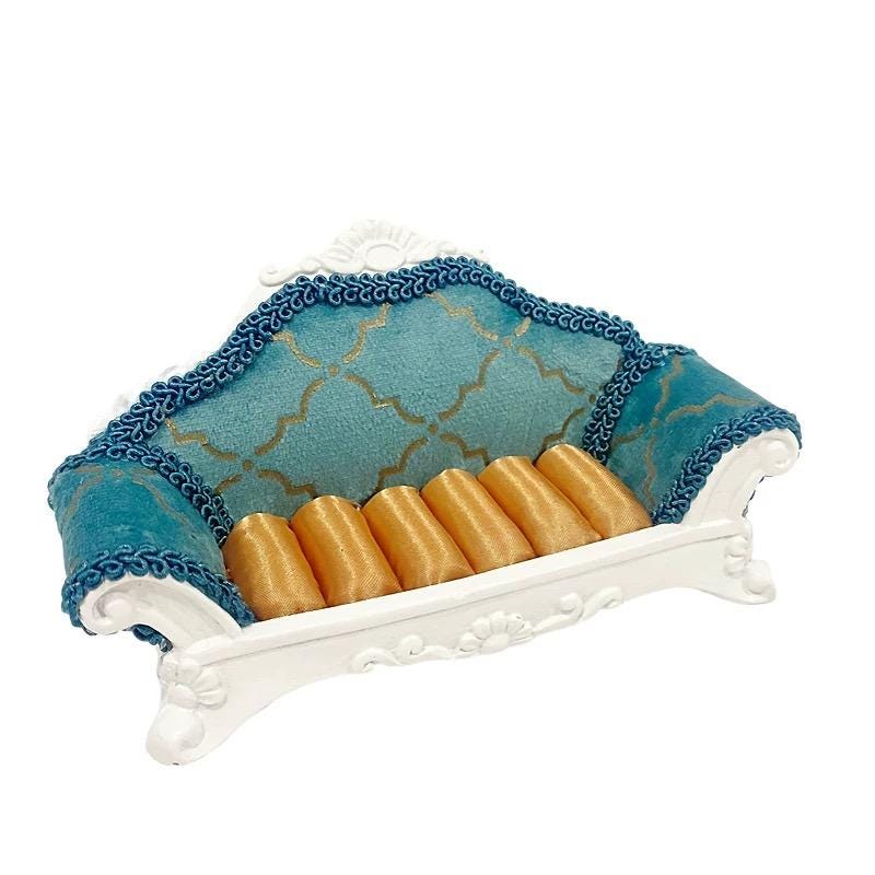Teal Velvet Jewelry Organizer Set: High Heel Ring Box & Mannequin Holders