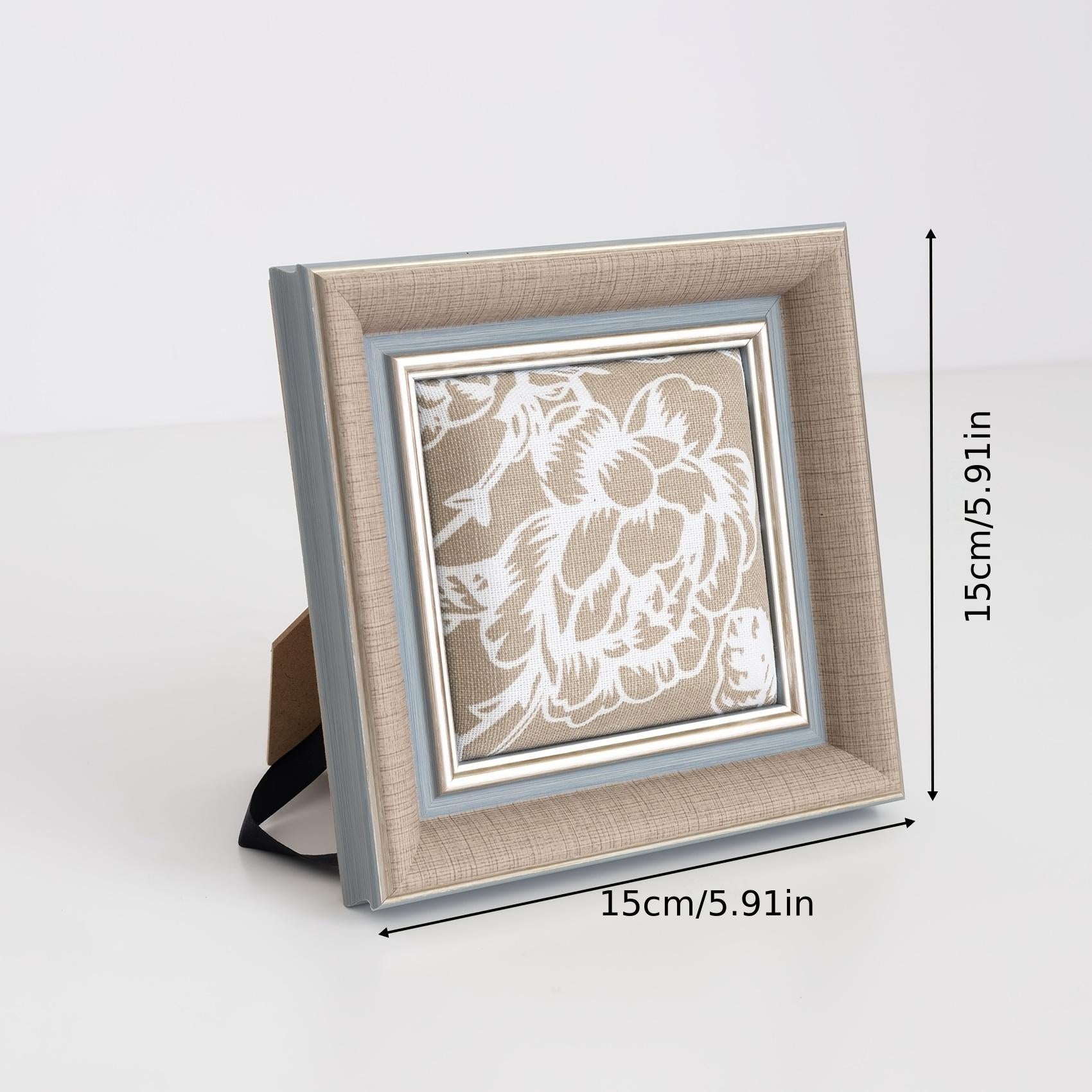 Baroque Lace Jewelry Display: Wood Frame Necklace & Ring Holder