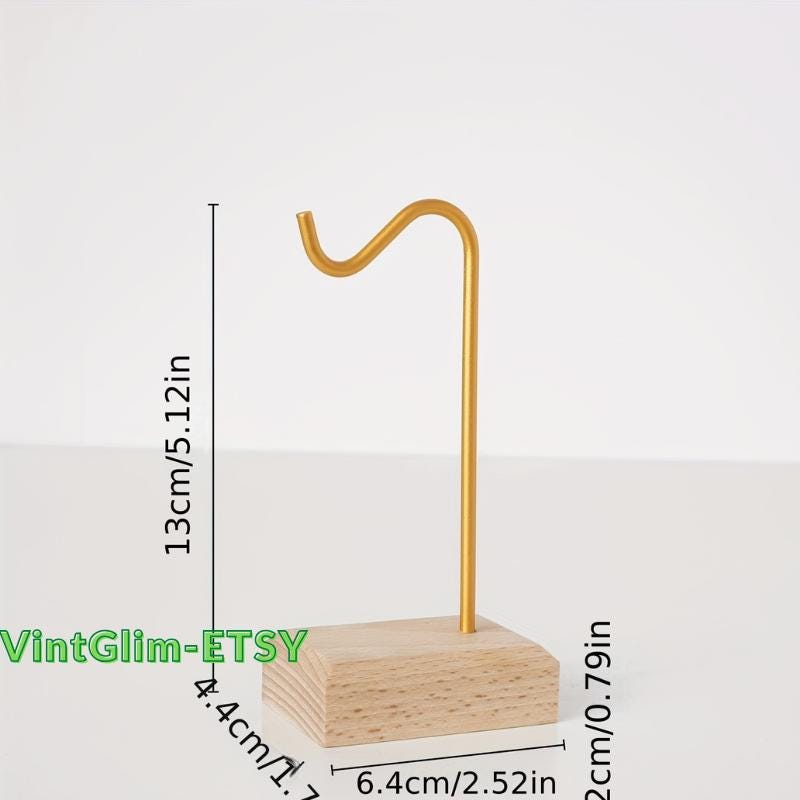 Embroidered Jewelry Holder: Elegant Necklace & Earring Display Stand