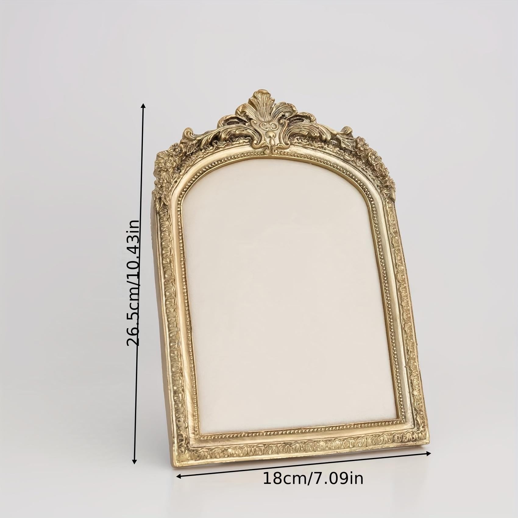 Baroque Gold Frarmed Jewelry Display Stand: Elegant Necklace & Earring Holder