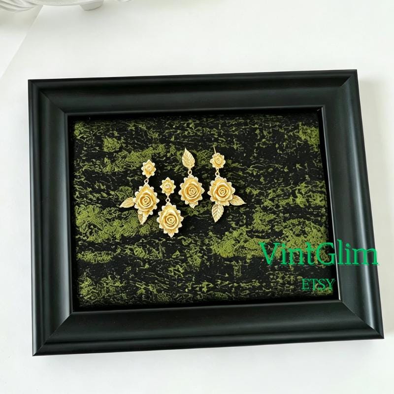 Elegant Jewelry Display, Earring Tray, Necklace Holder & Ring Organizer, Mother's Day Gift