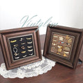 Baroque Wooden Jewelry Holder: 2-Size Ring Holder Display, Luxury Home Decor Gift