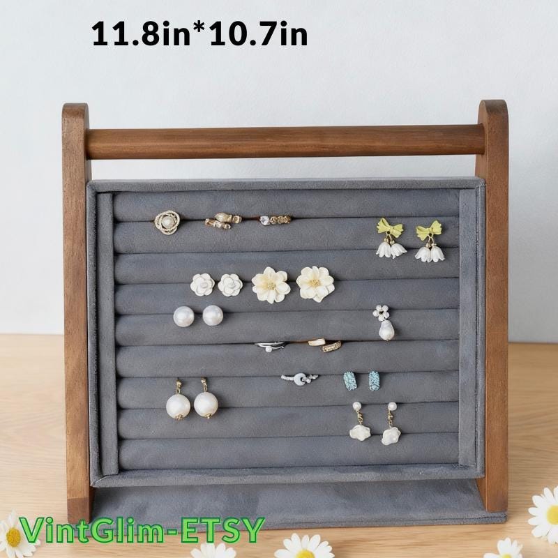 Baroque Bust Mannequin: Necklace, Earring & Ring Organizer