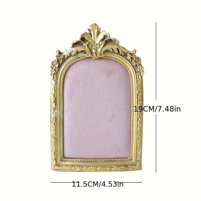 Baroque Pink Velvet Jewelry Holder: Necklace Ring Organizer,Pink Bust Display, Vanity Decor