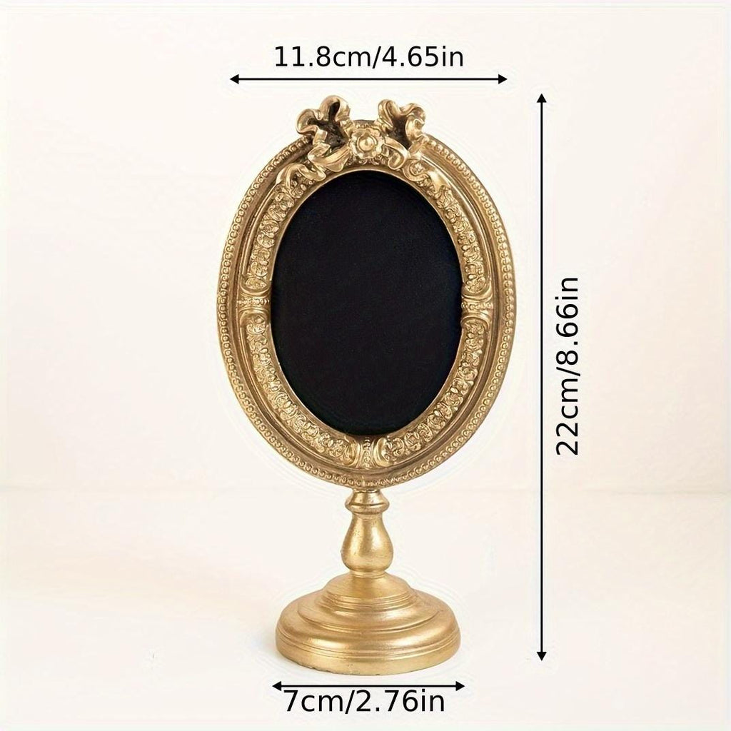 Baroque Jewelry Display Set: Walnut Ring Holder & Linen Necklace Stand