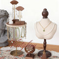 Baroque Ring Necklace Display Stand Holder,Home Decor, Valentine/Mother's Day/New Year Gift