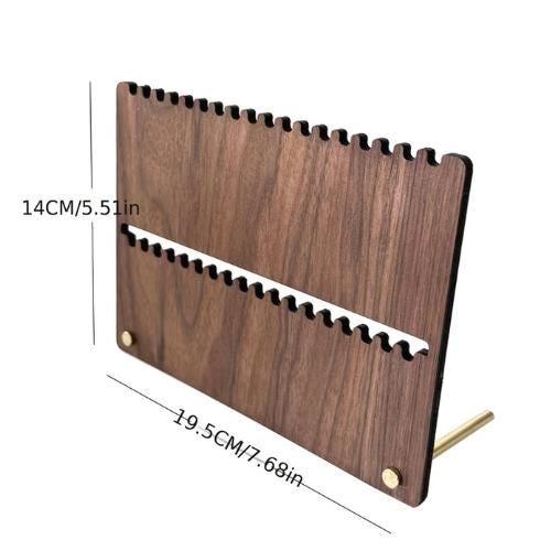 Baroque Wooden Jewelry Organizer Set: Luxury Necklace & Ring Holder,Vanity Organizer