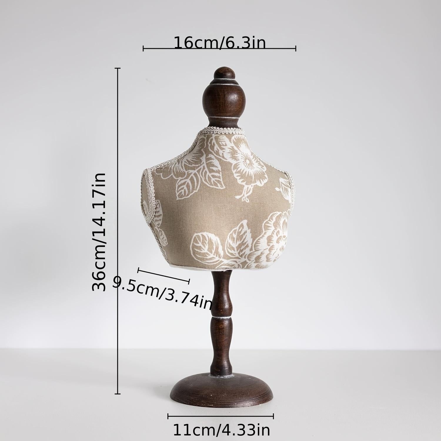 Baroque Gold Jewelry Stand Set: Necklace & Earring Display Tray, Classic Ebony, Home Decor Gift