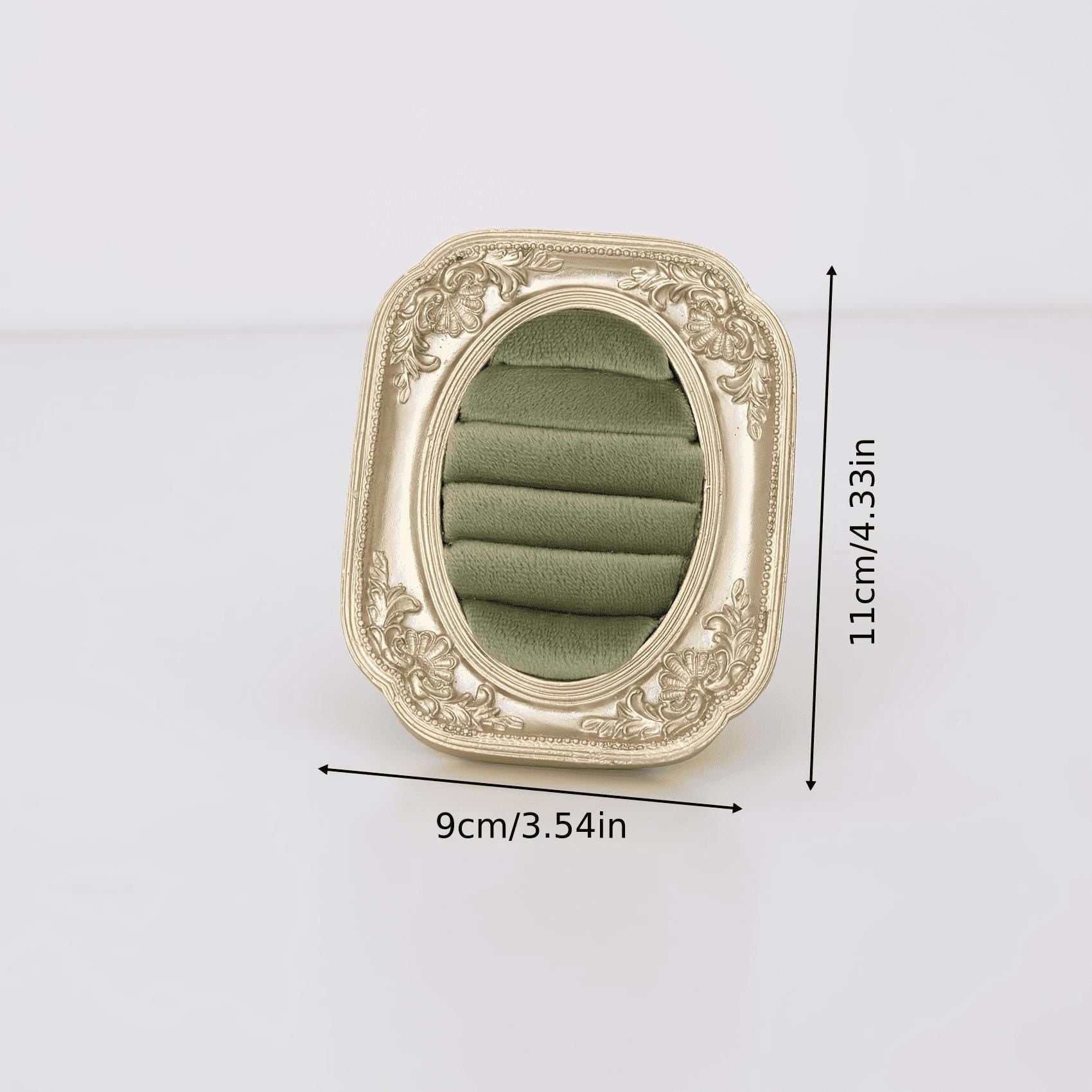 Baroque Velvet Jewelry Organizer: Ring & Earring Holder, Luxury Home Decor, Vanity Wedding