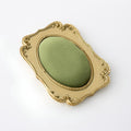 Baroque Green Velvet Jewelry Display Stand: Vintage Ring & Earring Organizer