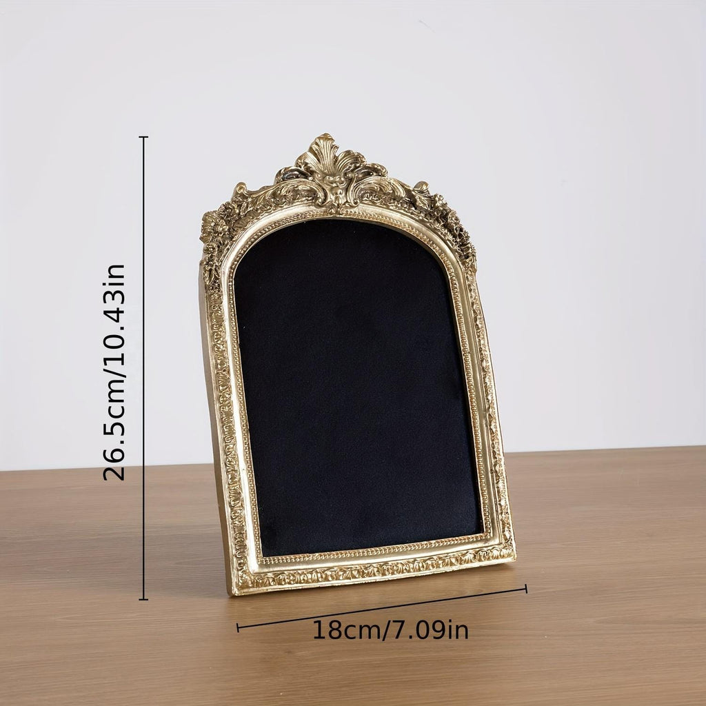 Baroque Gold Necklace & Ring Holder, Elegant Luxury Jewelry Display Stand for Home Decor Gift