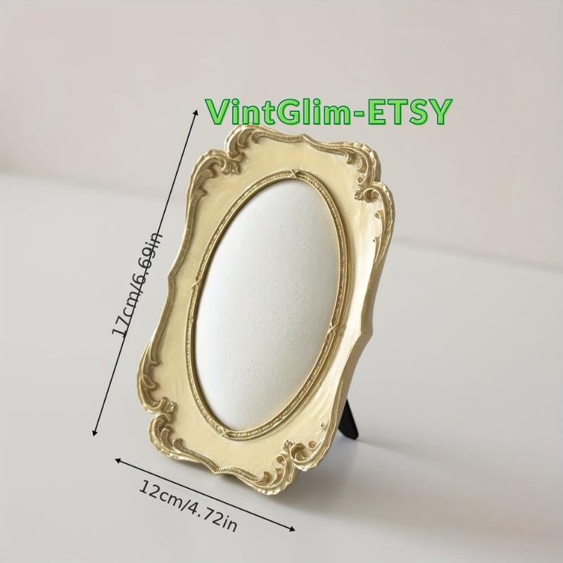 Baroque Framed Velvet Jewelry Holder, Luxury Necklace/Earring/Ring Organizer for Home Decor Gifting