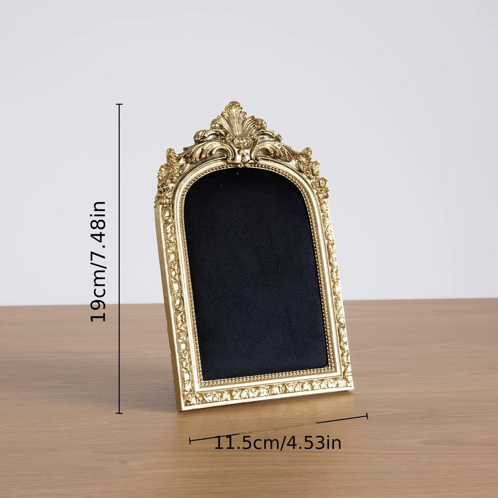 Baroque Gold Necklace & Ring Holder, Elegant Luxury Jewelry Display Stand for Home Decor Gift